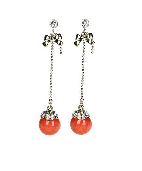 Earrings Red 4200230100 Earrings Red 4200230100
