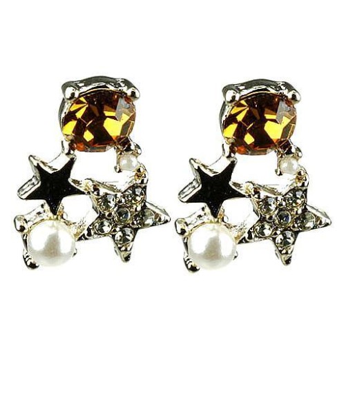 Earrings Brown 4200231800