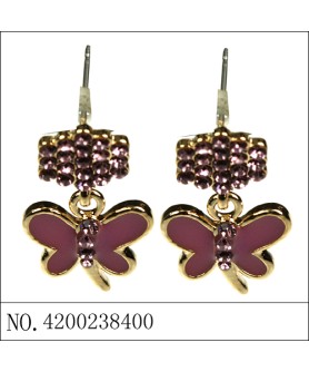 Earrings Purple