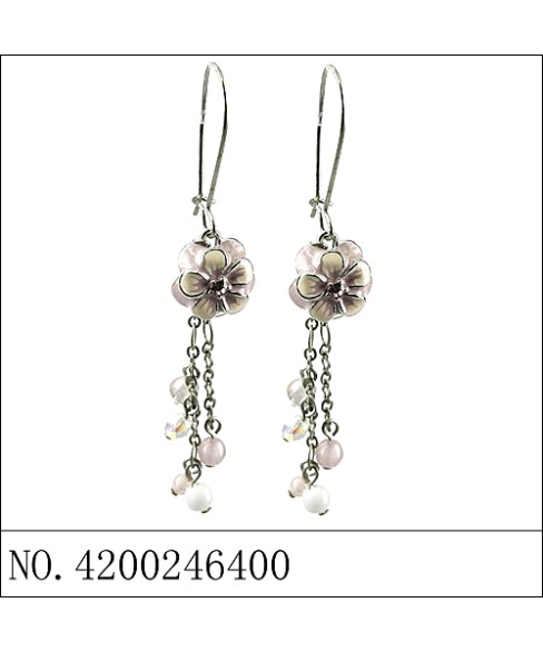 Earrings Purple