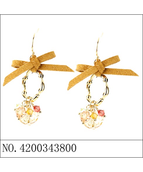 Earrings Brown