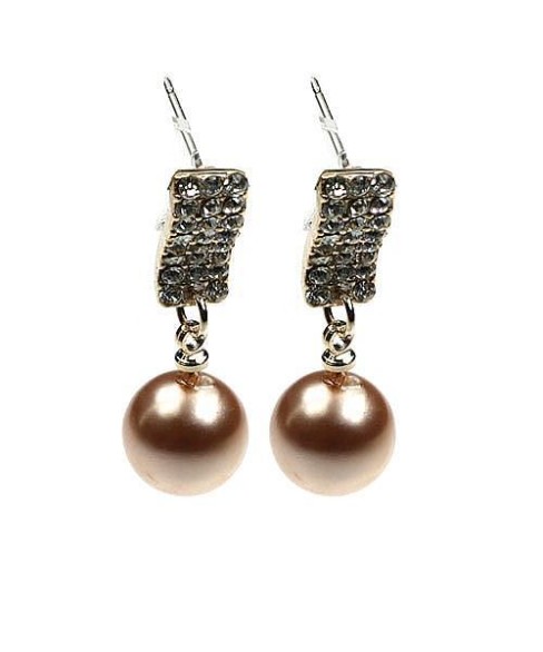 Earrings Brown 4200395800