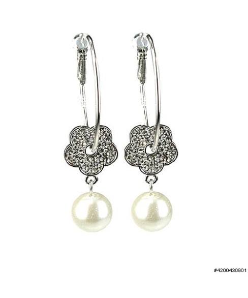 Earrings White