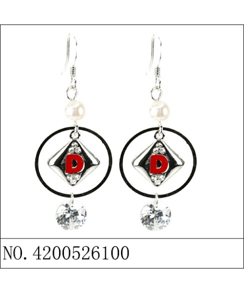 Earrings Red