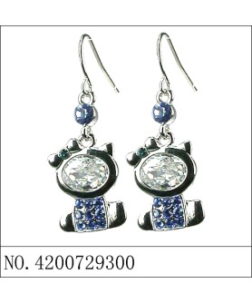 Earrings Blue