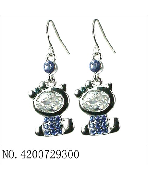 Earrings Blue