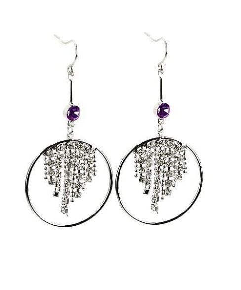 Earrings Purple 4200852400
