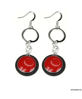 Earrings Red