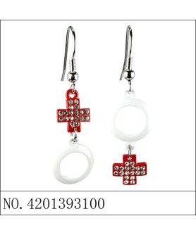 Earrings Red