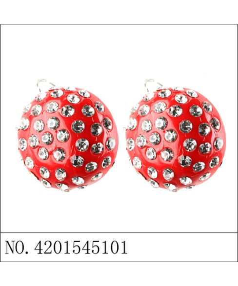 Earrings Red