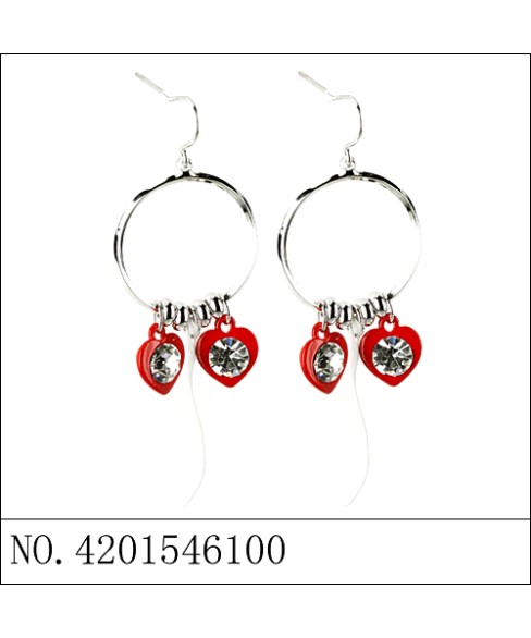 Earrings Red