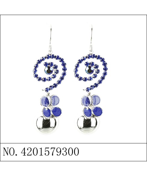 Earrings Blue