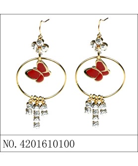 Earrings Red