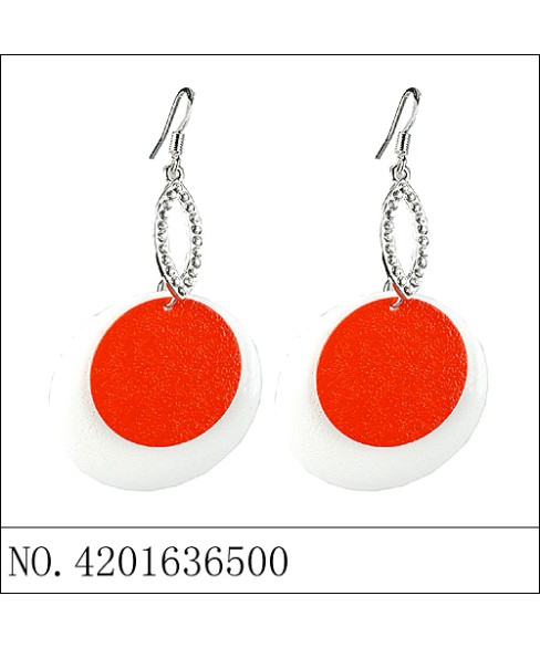 Earrings Orange