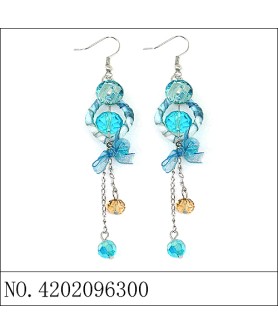 Earrings Blue