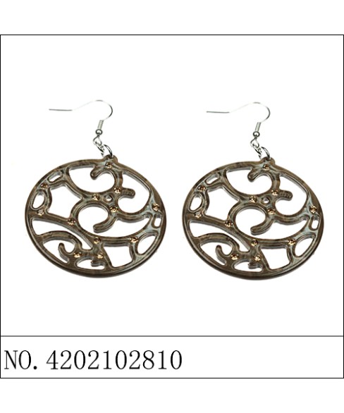 Earrings Brown