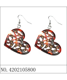 Earrings Brown