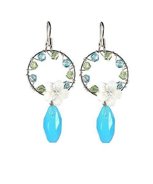 Earrings Blue 4202302300