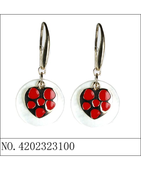 Earrings Red