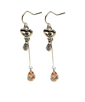 Earrings Brown 4202389801
