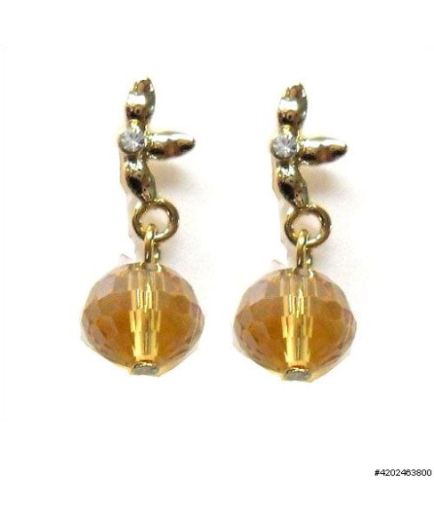 Earrings Brown