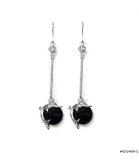 Earrings Black