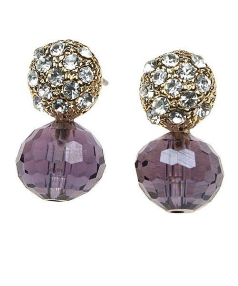 Earrings Purple 4202503400