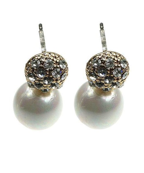 Earrings White 4202503900 Earrings White 4202503900