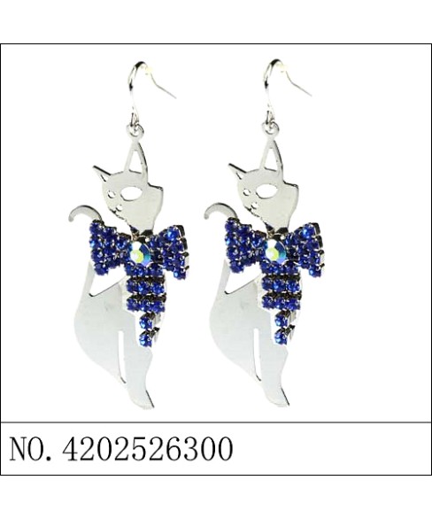 Earrings Blue