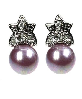 Earrings Purple 4202610400 Earrings Purple 4202610400