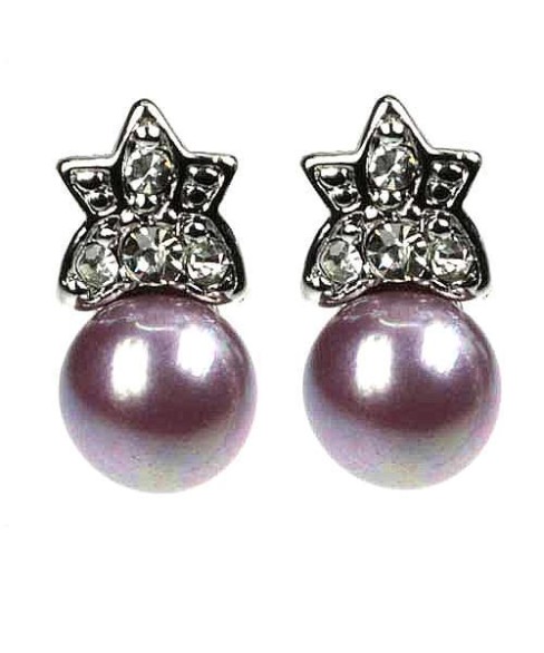 Earrings Purple 4202610400