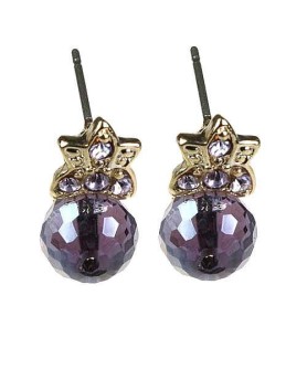 Earrings Purple 4202610401 Earrings Purple 4202610401