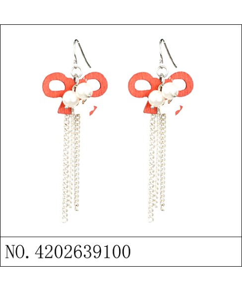 Earrings Red