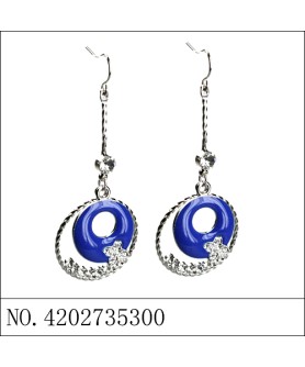 Earrings Blue