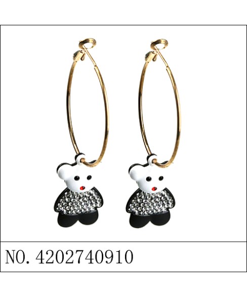 Earrings Black