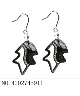 Earrings Black