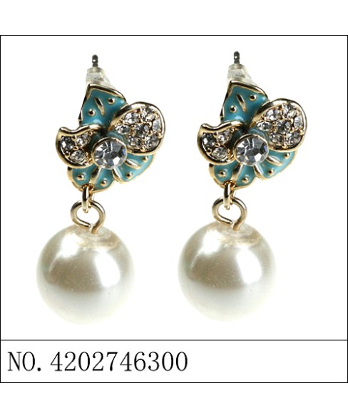 Earrings Blue