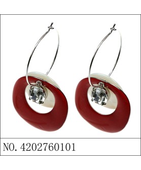 Earrings Red