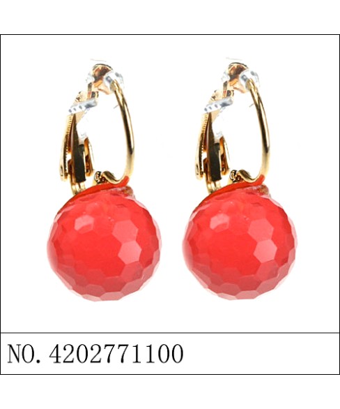 Earrings Red