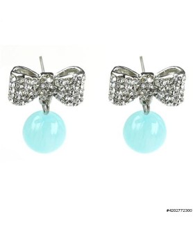 Earrings Blue