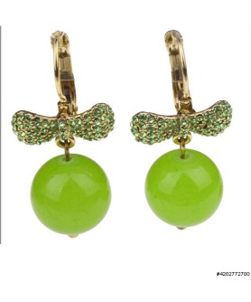 Earrings Green