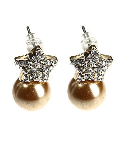 Earrings Brown 4202775800
