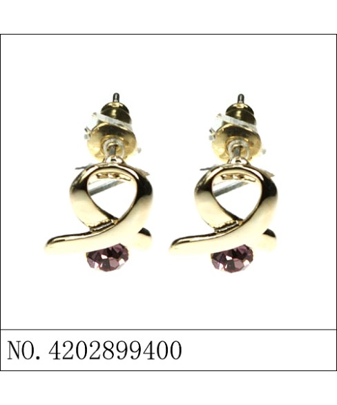 Earrings Purple