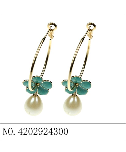 Earrings Blue