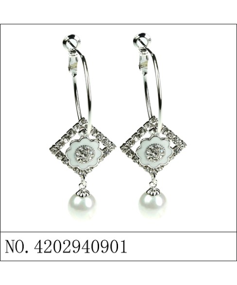 Earrings White