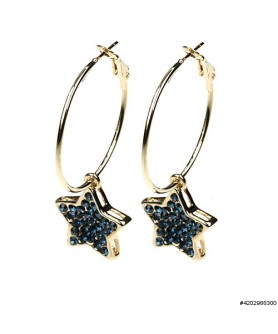 Earrings Blue