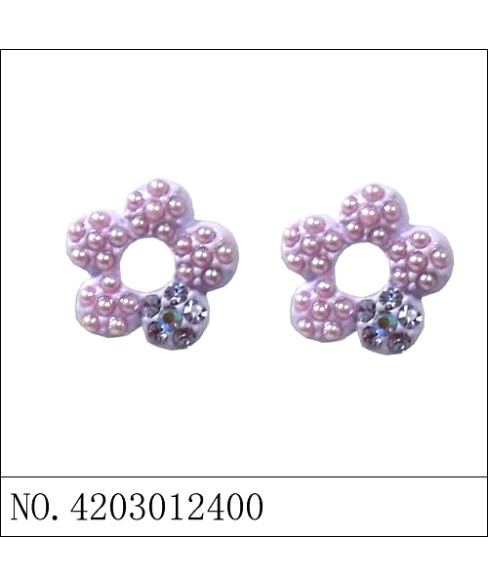 Earrings Purple