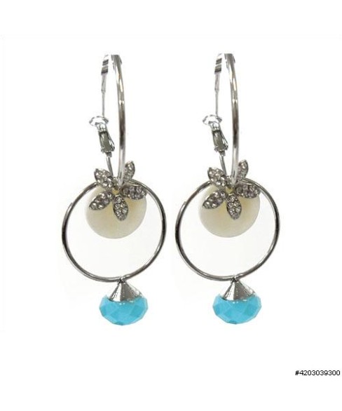 Earrings Blue