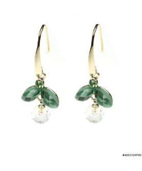 Earrings Green