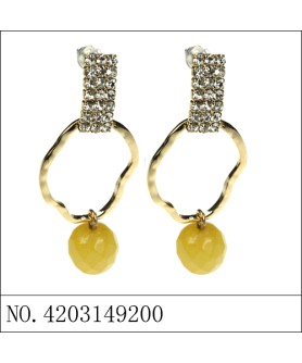 Earrings Yellow